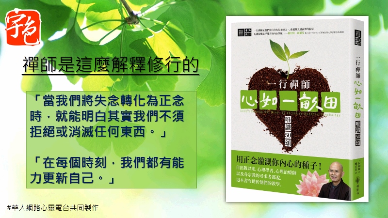 宇色心養生 210 禪師是這麼解釋修行